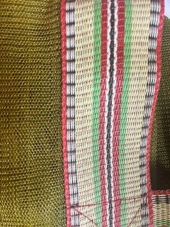 Mesh Tote - Stripy Straps